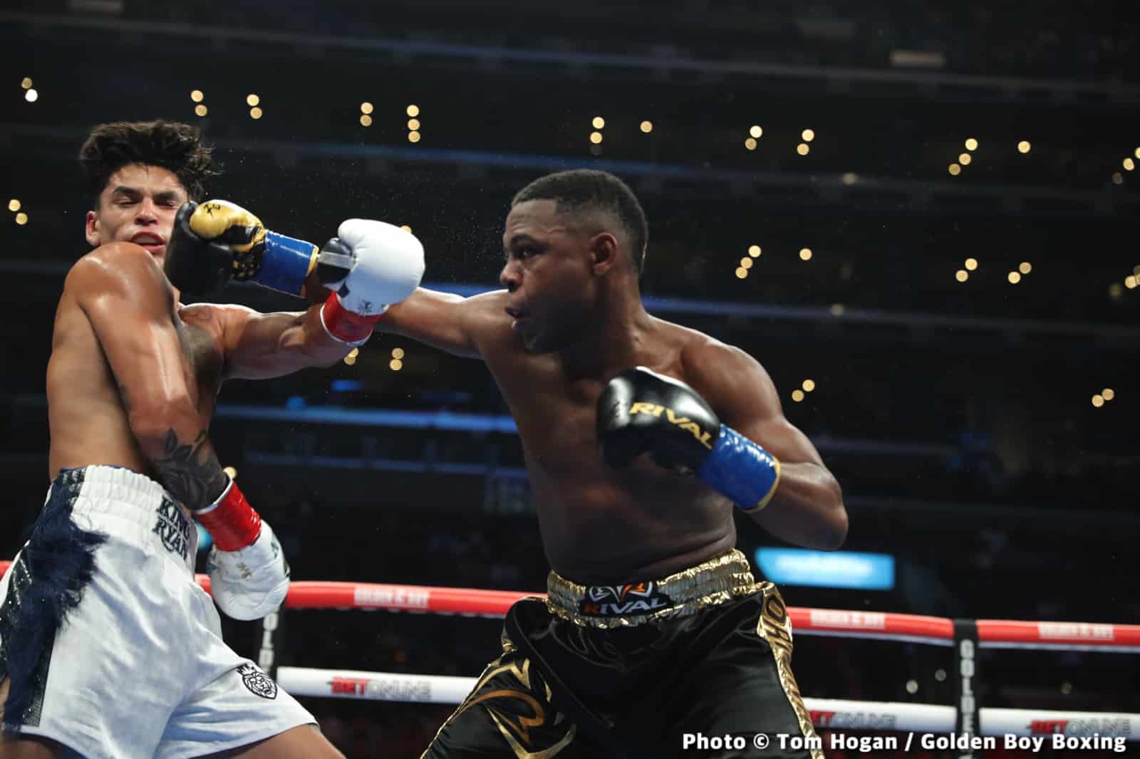 Garcia destroys Fortuna in 6th round KO - Boxing Results
