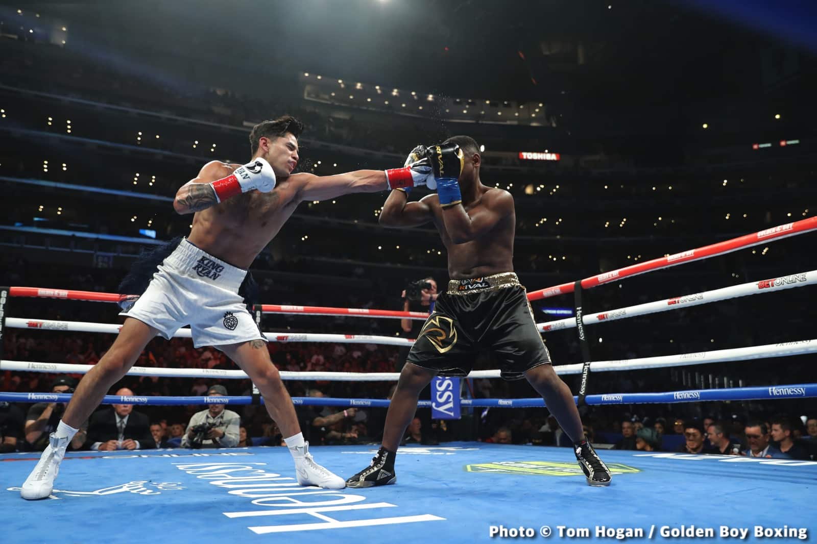 Garcia destroys Fortuna in 6th round KO - Boxing Results