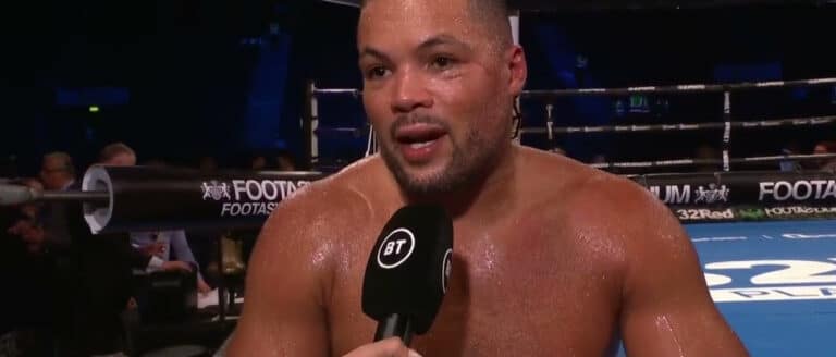 Joe Joyce should avoid Deontay Wilder says Carl Frampton