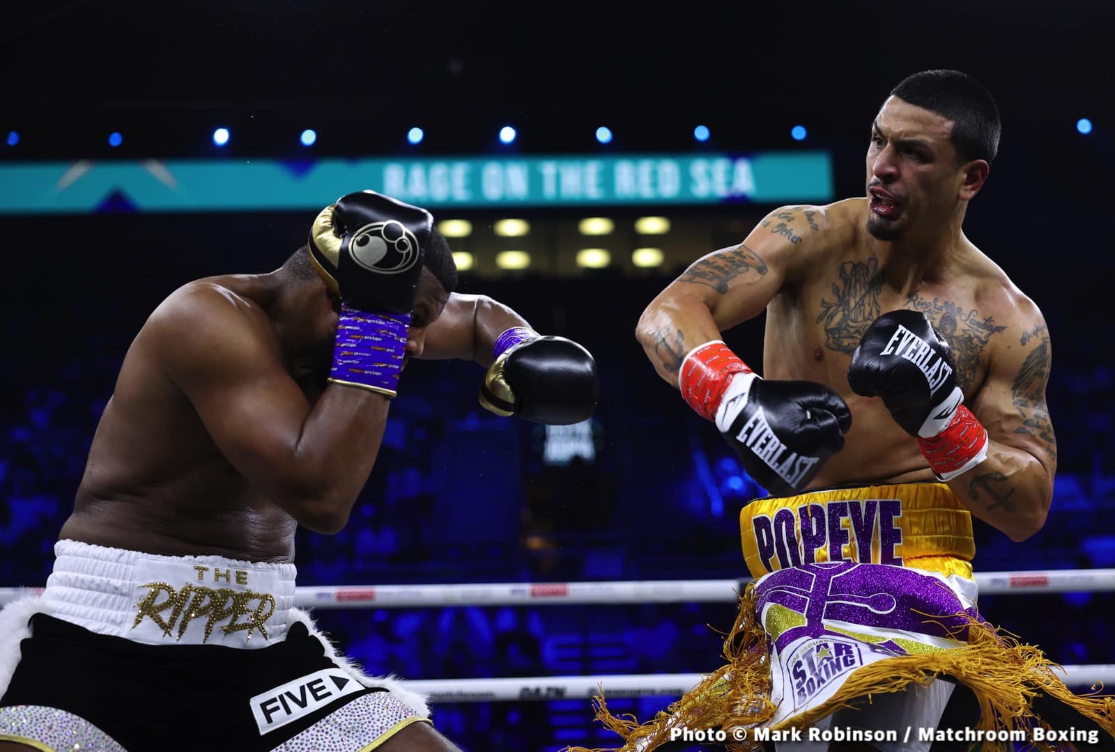 Oleksandr Usyk - Anthony Joshua - Live action results