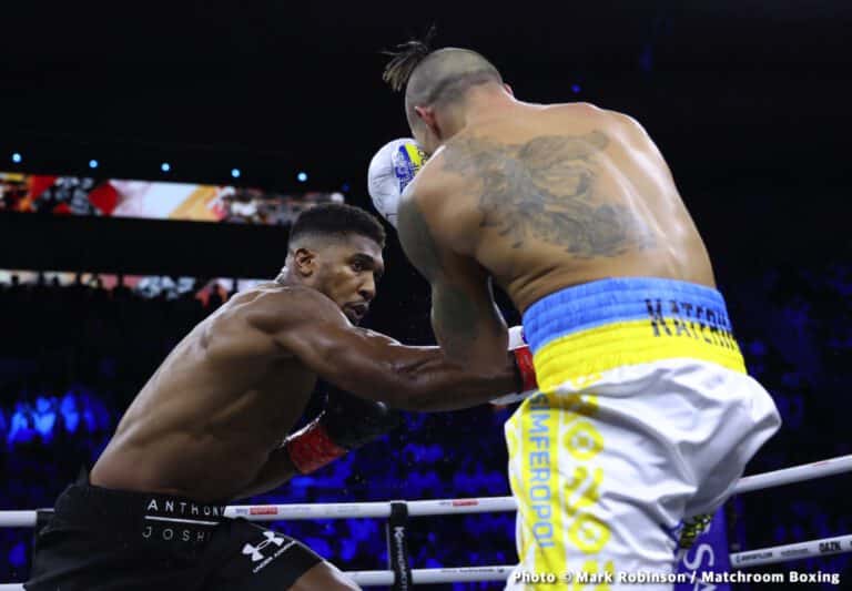 Robert Garcia: “Joshua should have started his pressure earlier”