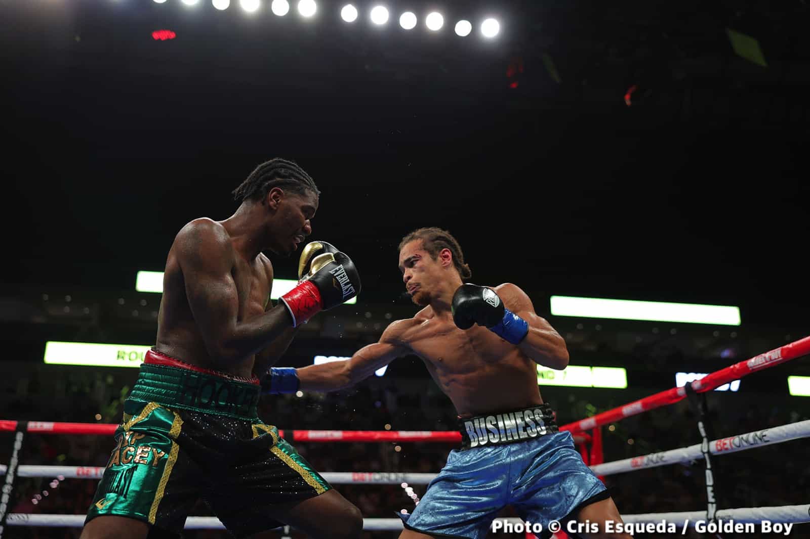 Photos: Vergil Ortiz Jr TKOs MIchael McKinson