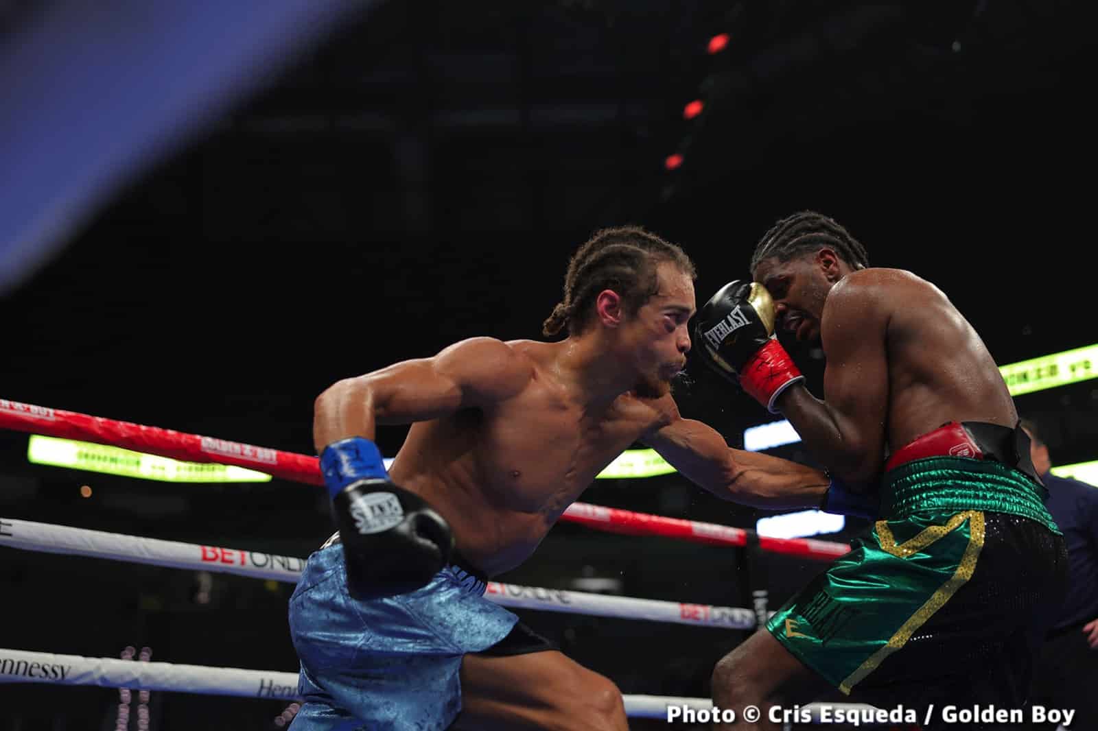 Photos: Vergil Ortiz Jr TKOs MIchael McKinson