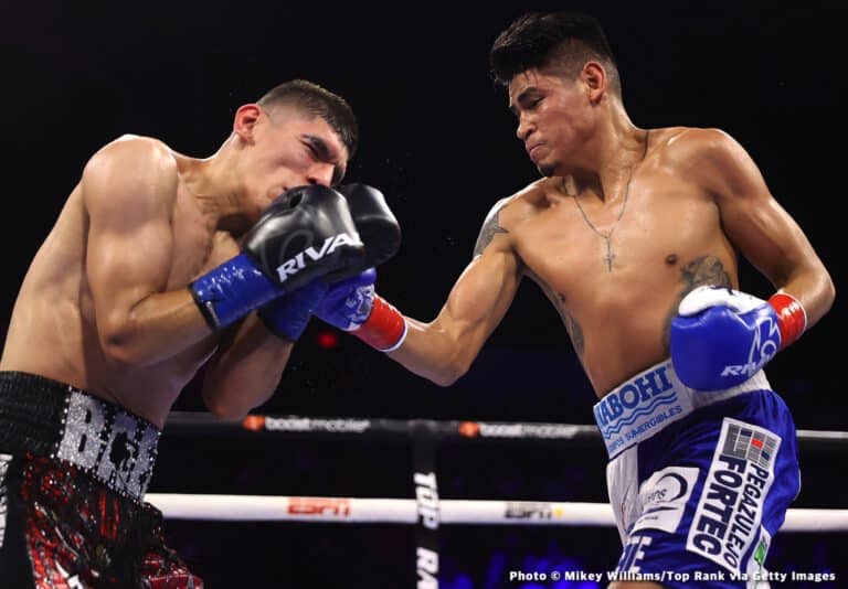 Emanuel Navarrete Knocks Out Eduardo Baez - Boxing Results