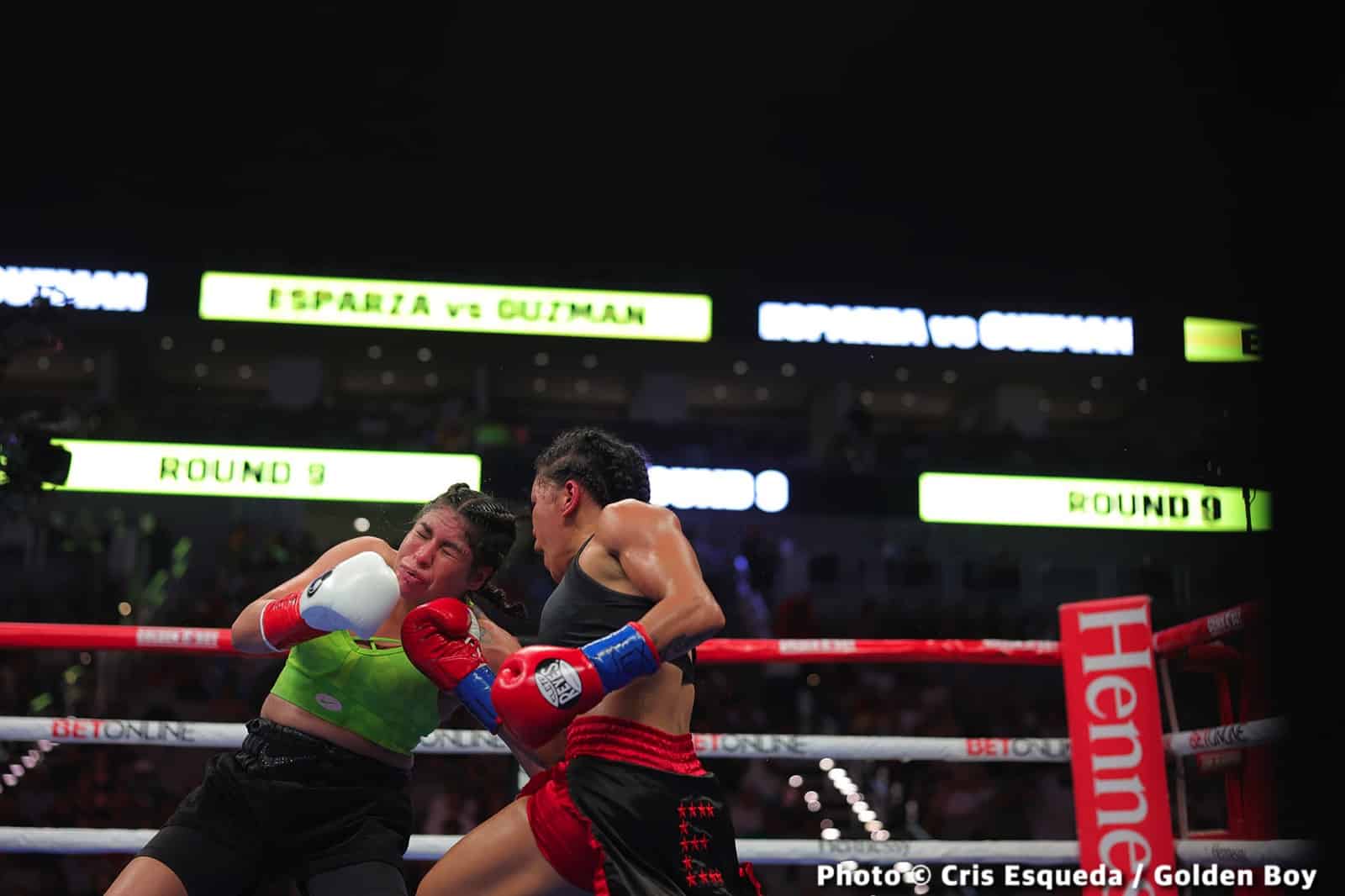 Photos: Vergil Ortiz Jr TKOs MIchael McKinson