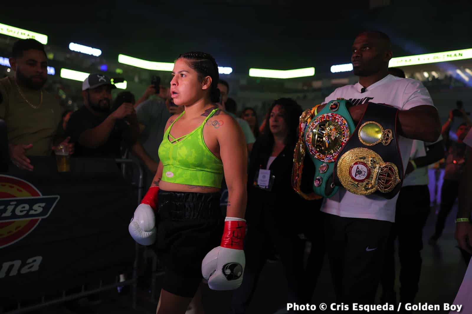 Photos: Vergil Ortiz Jr TKOs MIchael McKinson