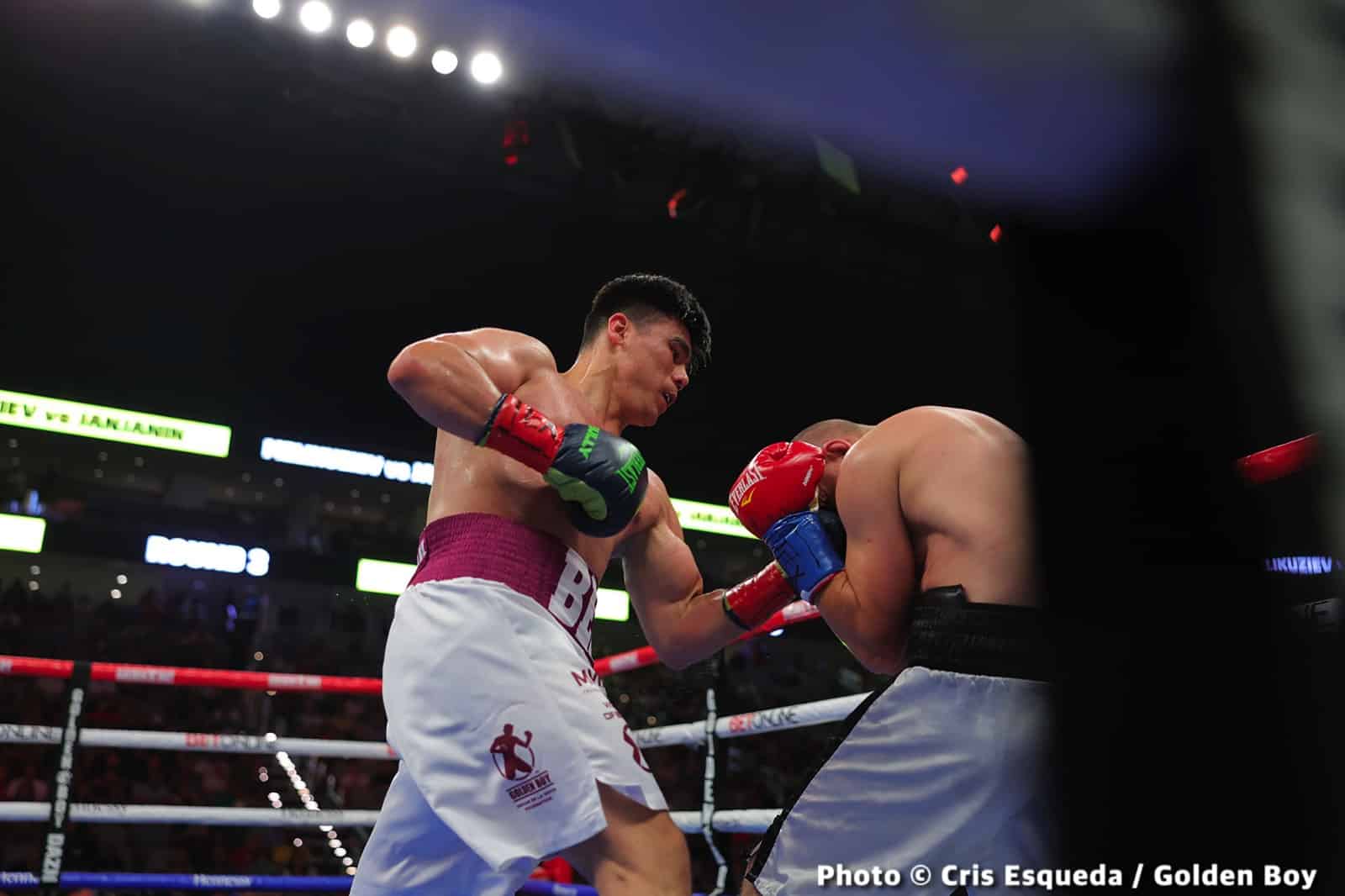 Photos: Vergil Ortiz Jr TKOs MIchael McKinson