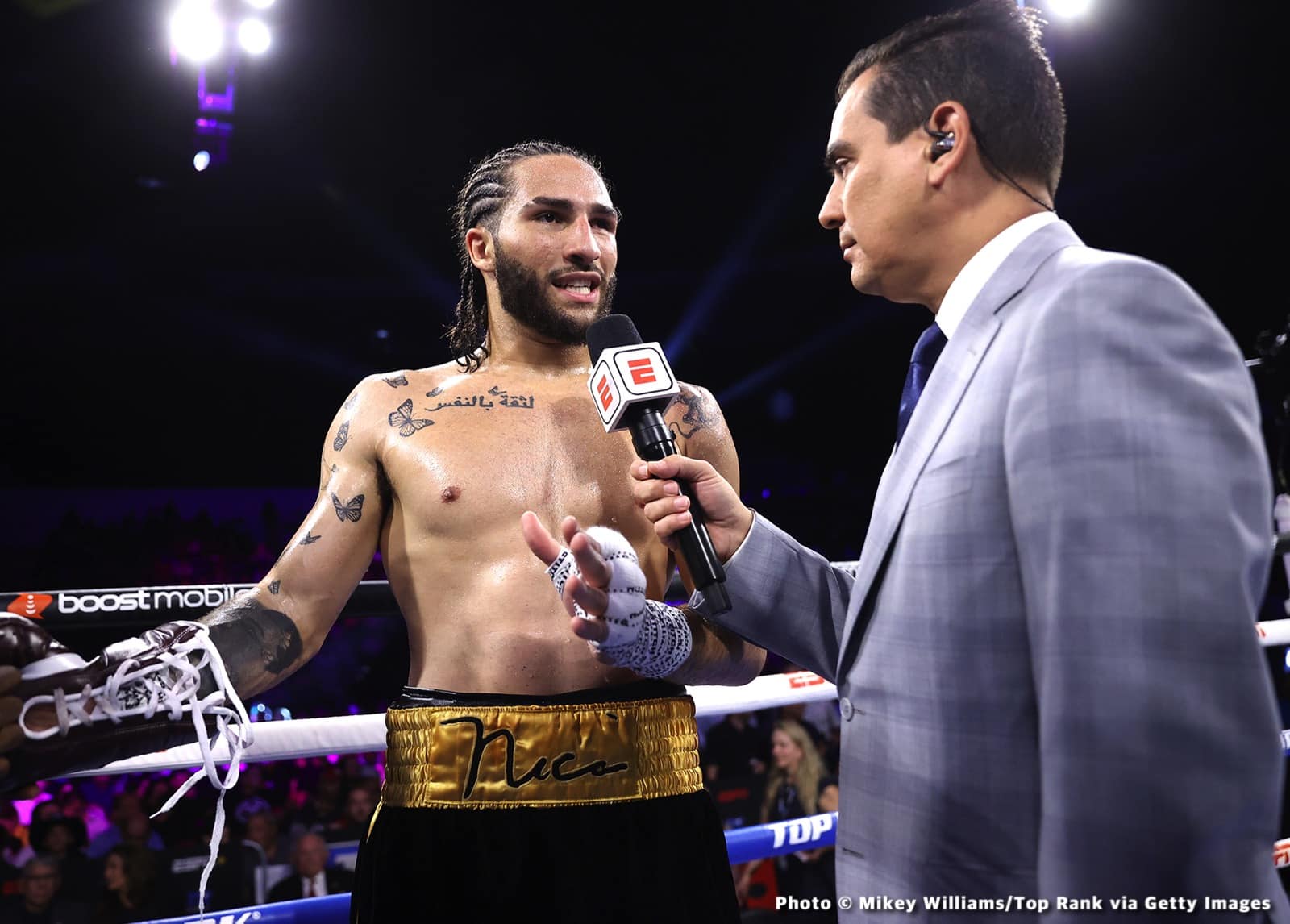 Emanuel Navarrete Knocks Out Eduardo Baez - Boxing Results