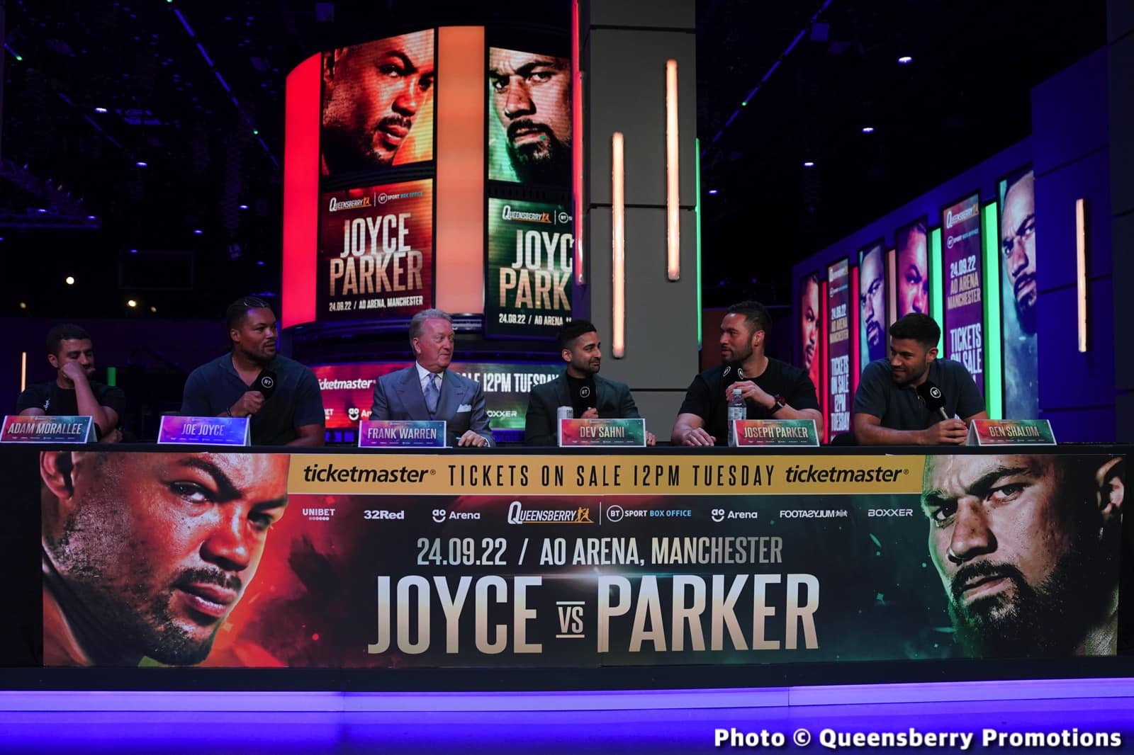 Joe Joyce takes on Joseph Parker on Sept. 24 in Manchester!