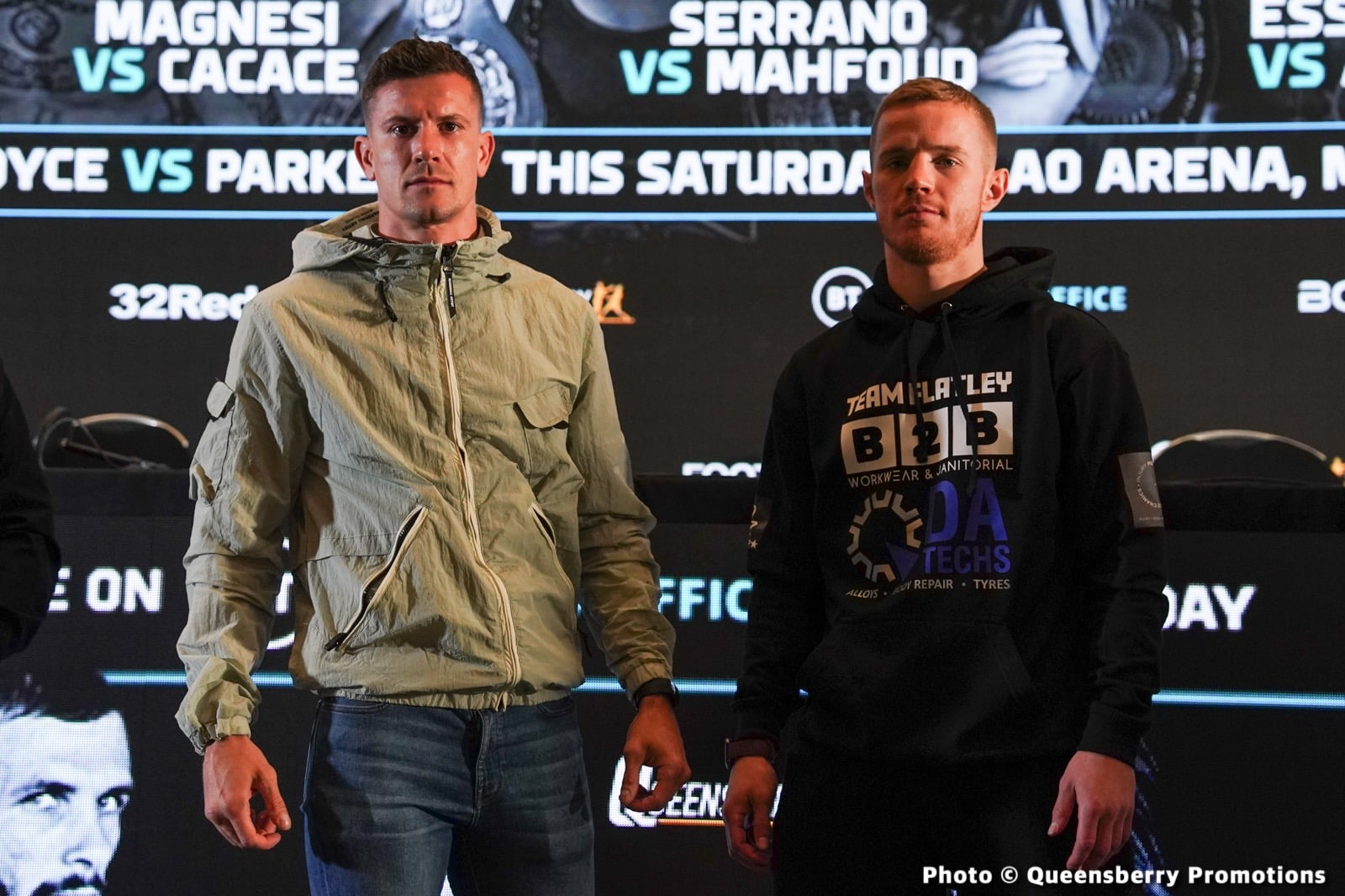 Joseph Parker - Joe Joyce, Serrano - Mahfoud Weigh In Results