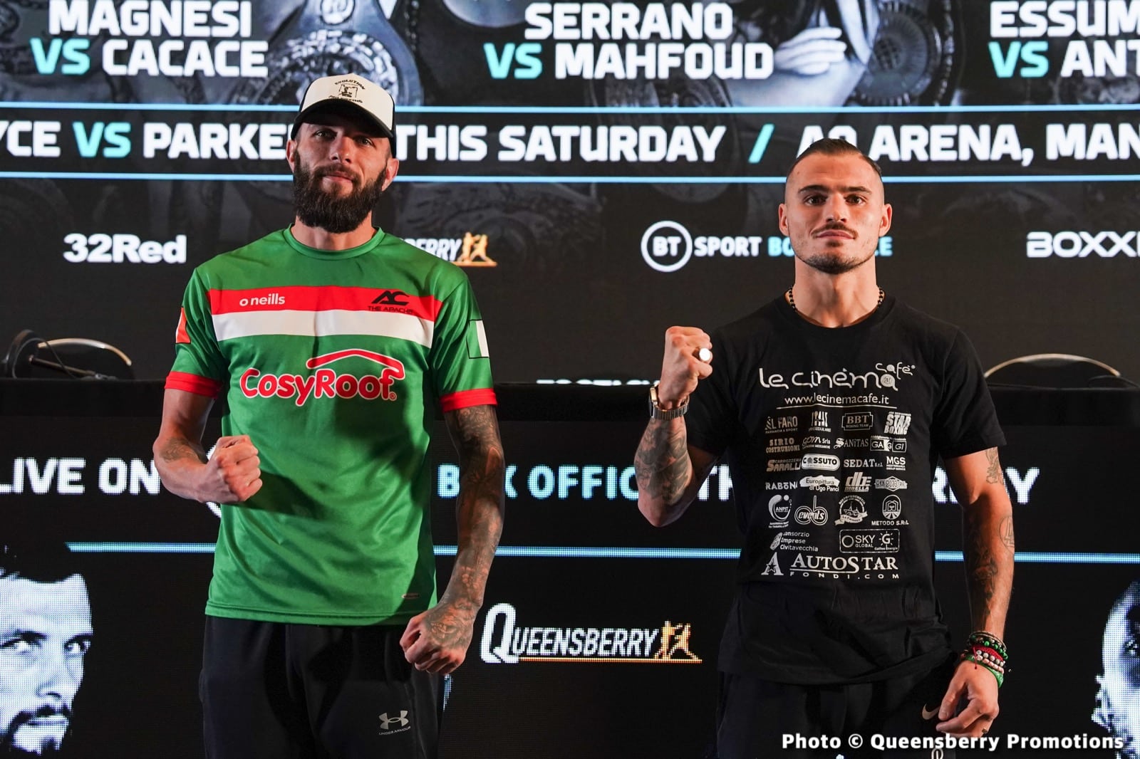 Joseph Parker - Joe Joyce, Serrano - Mahfoud Weigh In Results