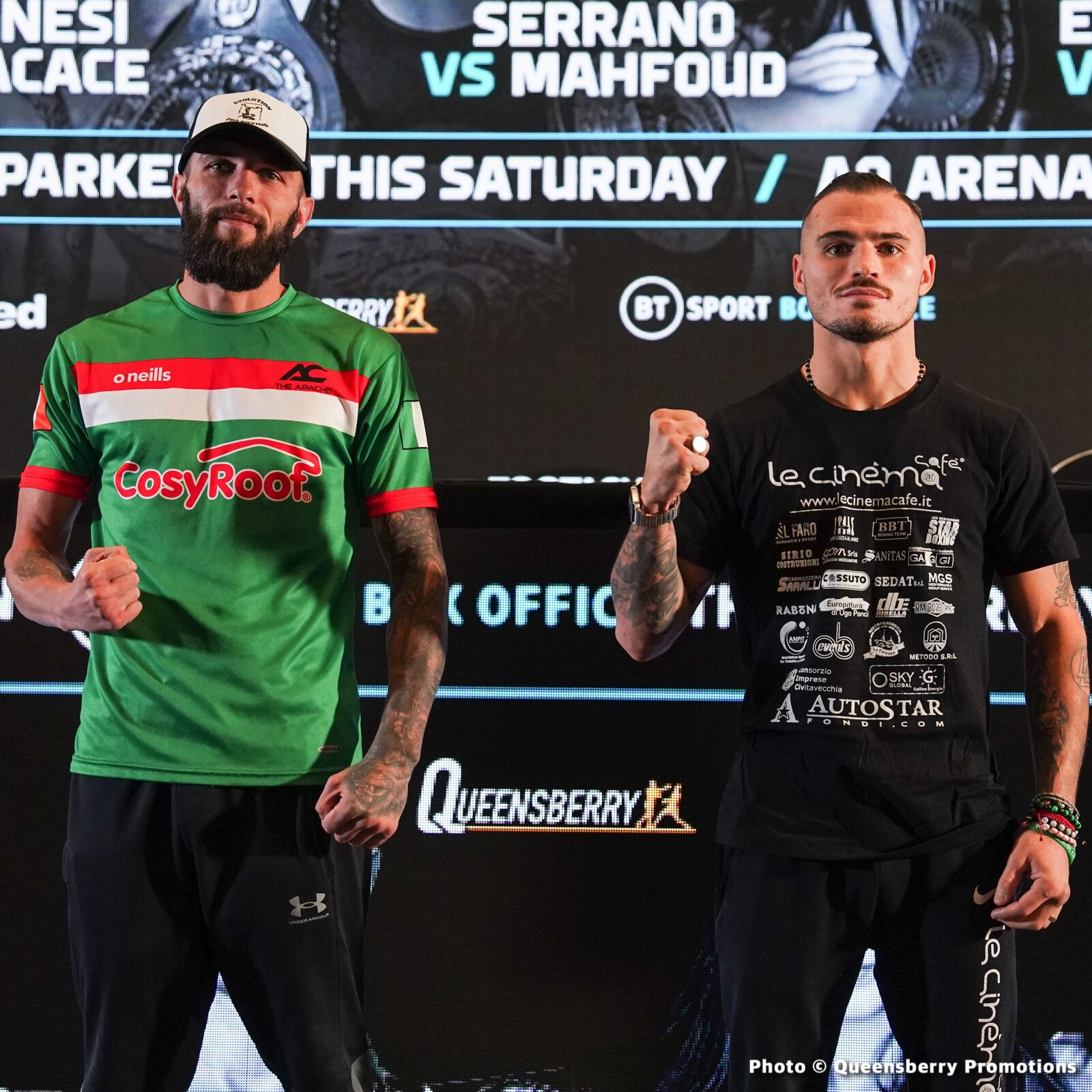 Joseph Parker - Joe Joyce, Serrano - Mahfoud Weigh In Results