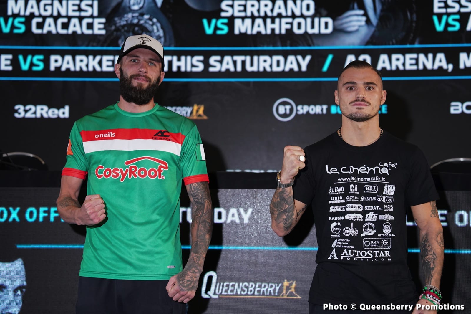 Joseph Parker - Joe Joyce, Serrano - Mahfoud Weigh In Results