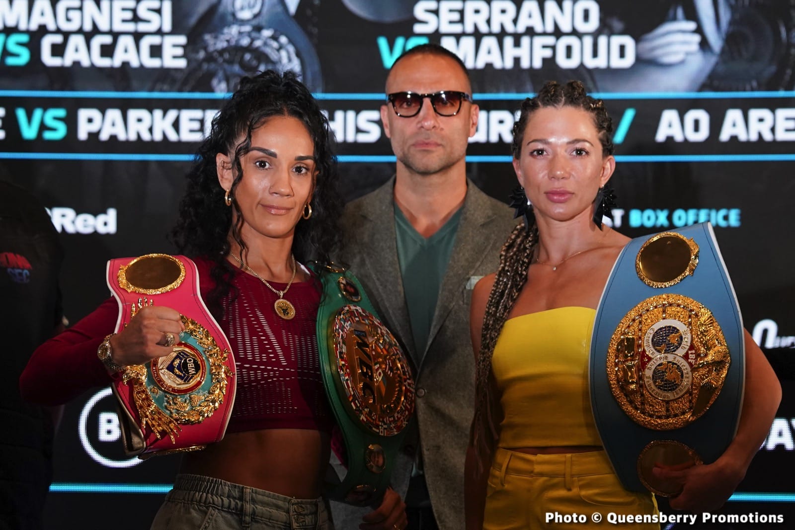 Joseph Parker - Joe Joyce, Serrano - Mahfoud Weigh In Results