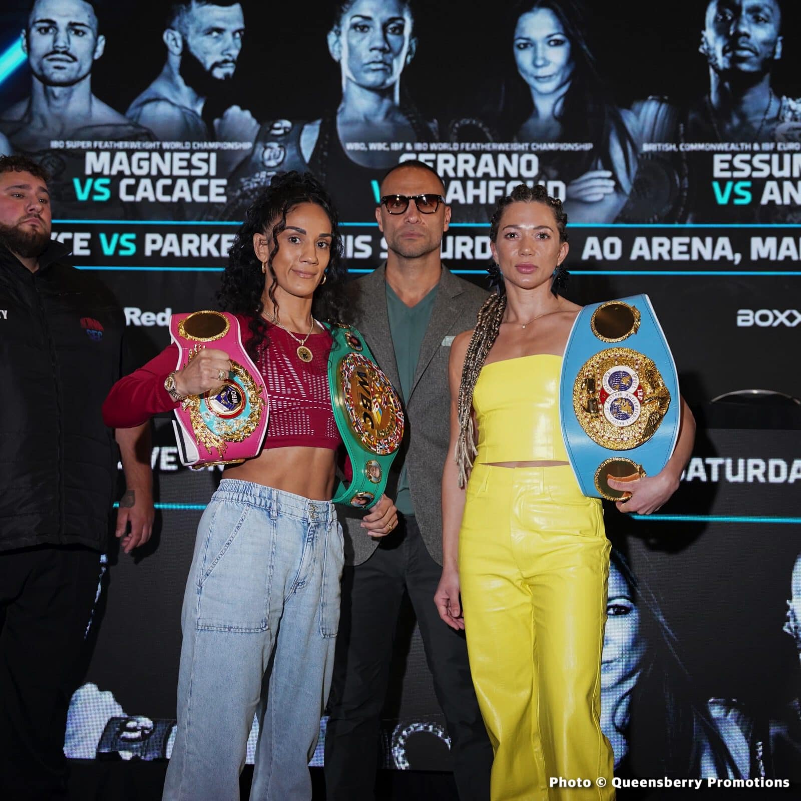 Joseph Parker - Joe Joyce, Serrano - Mahfoud Weigh In Results
