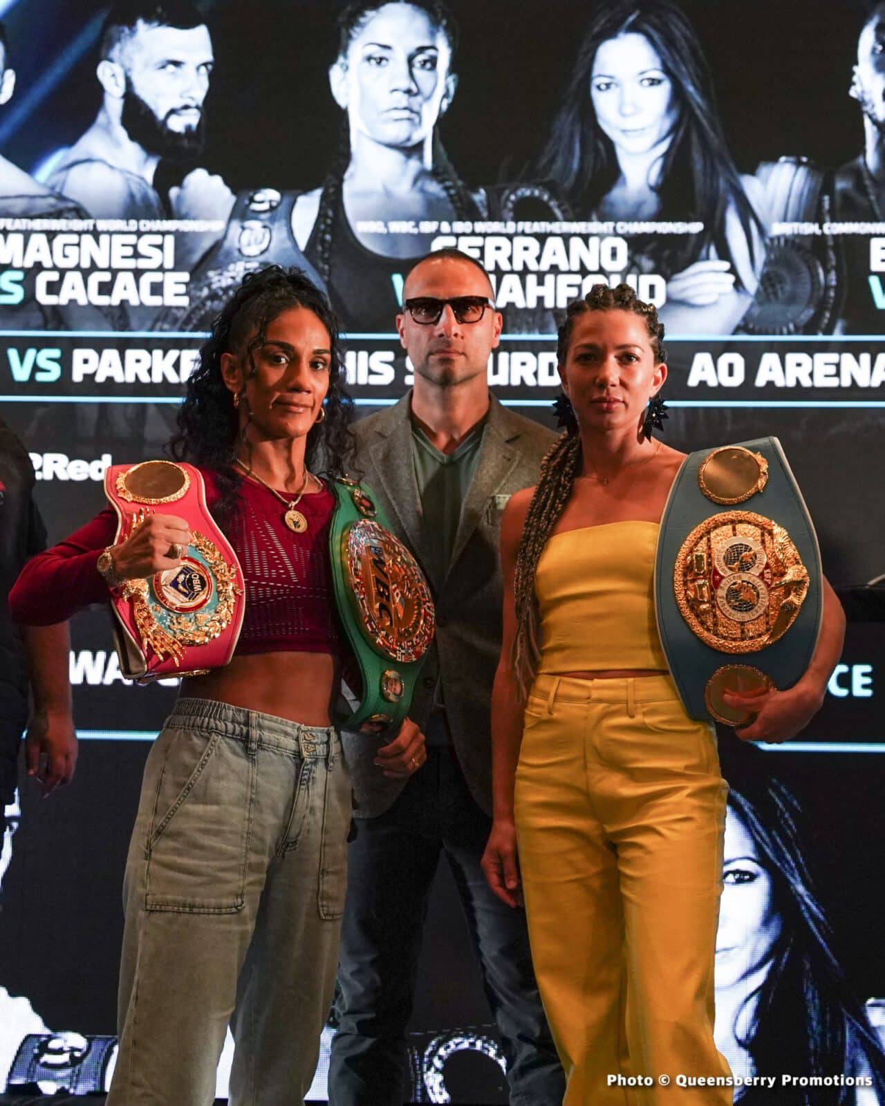 Joseph Parker - Joe Joyce, Serrano - Mahfoud Weigh In Results