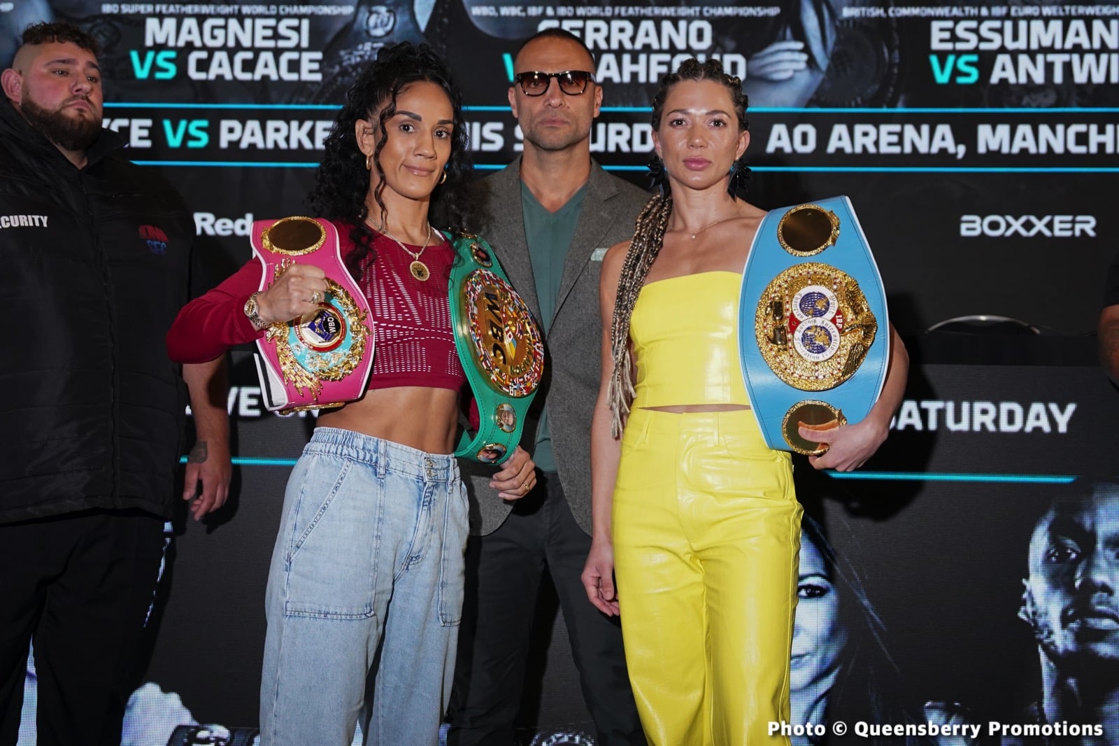 Joseph Parker - Joe Joyce, Serrano - Mahfoud Weigh In Results