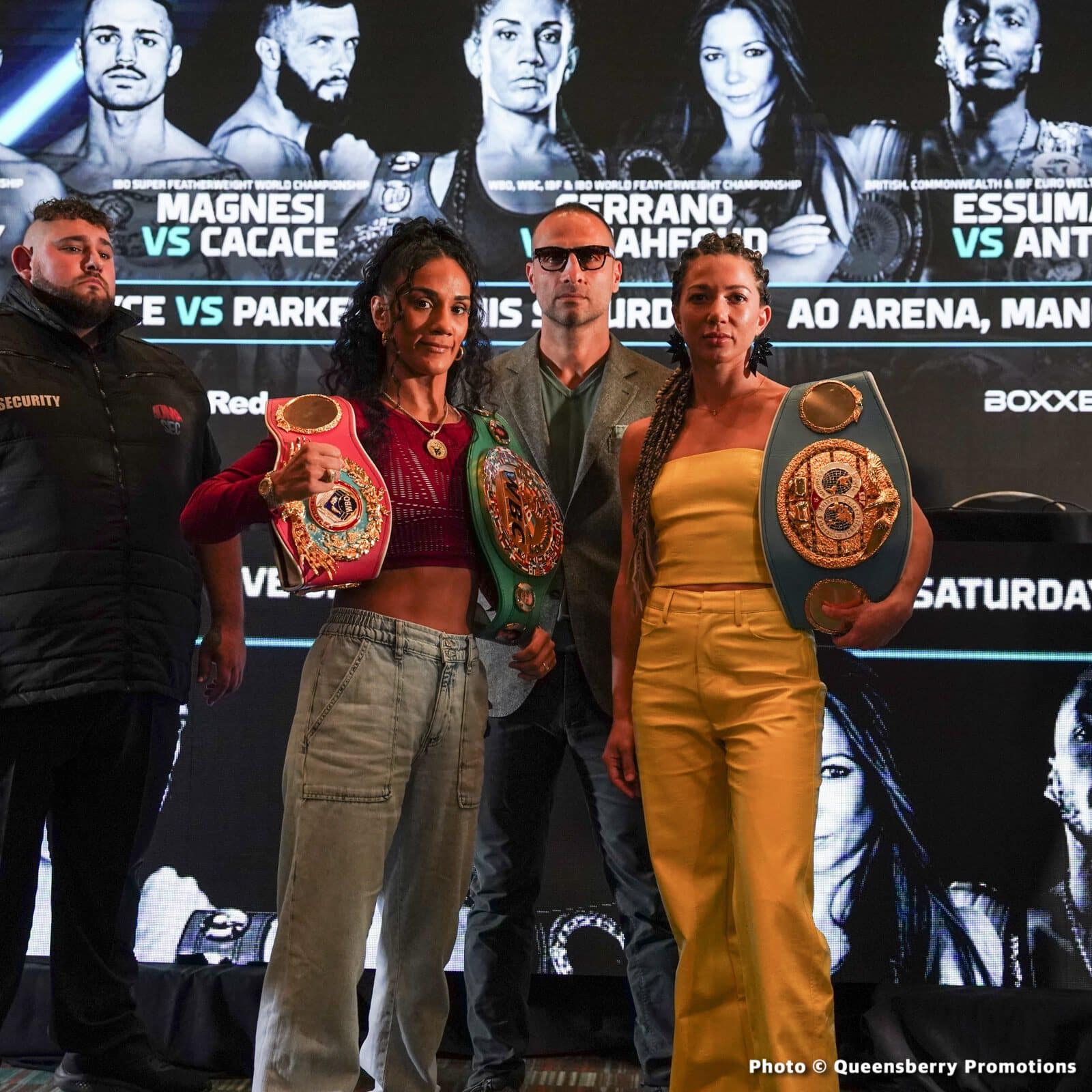 Joseph Parker - Joe Joyce, Serrano - Mahfoud Weigh In Results