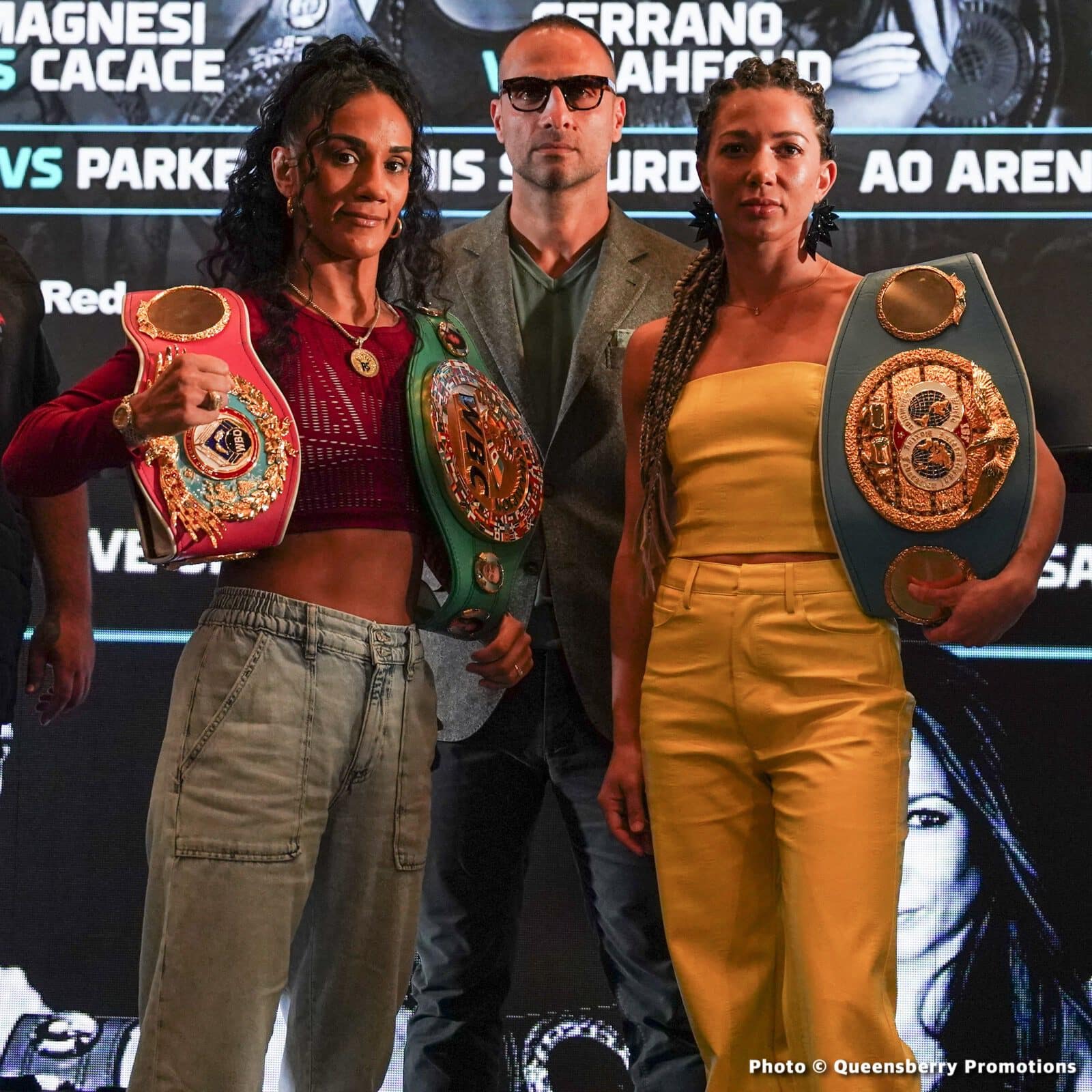 Joseph Parker - Joe Joyce, Serrano - Mahfoud Weigh In Results