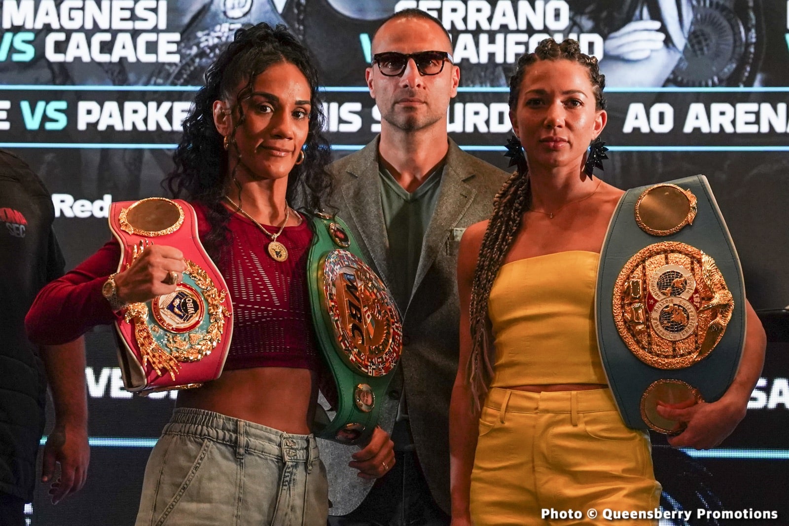 Joseph Parker - Joe Joyce, Serrano - Mahfoud Weigh In Results