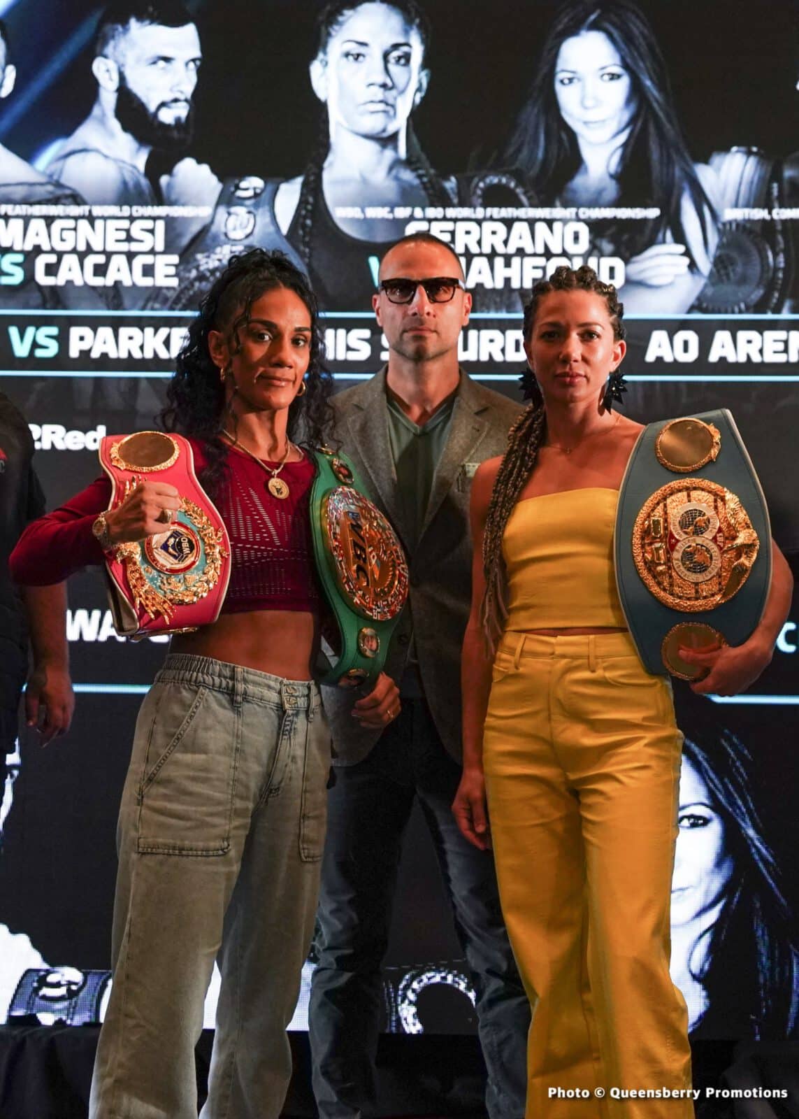 Joseph Parker - Joe Joyce, Serrano - Mahfoud Weigh In Results