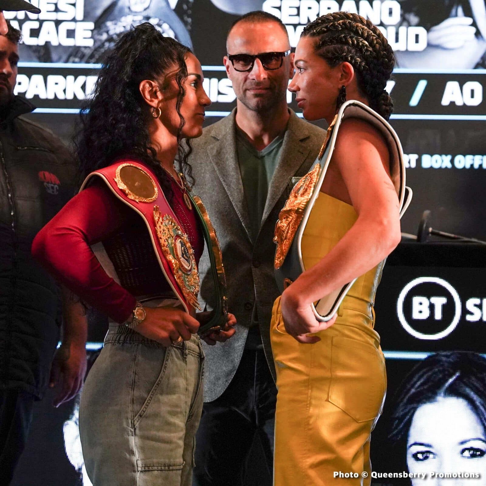 Joseph Parker - Joe Joyce, Serrano - Mahfoud Weigh In Results