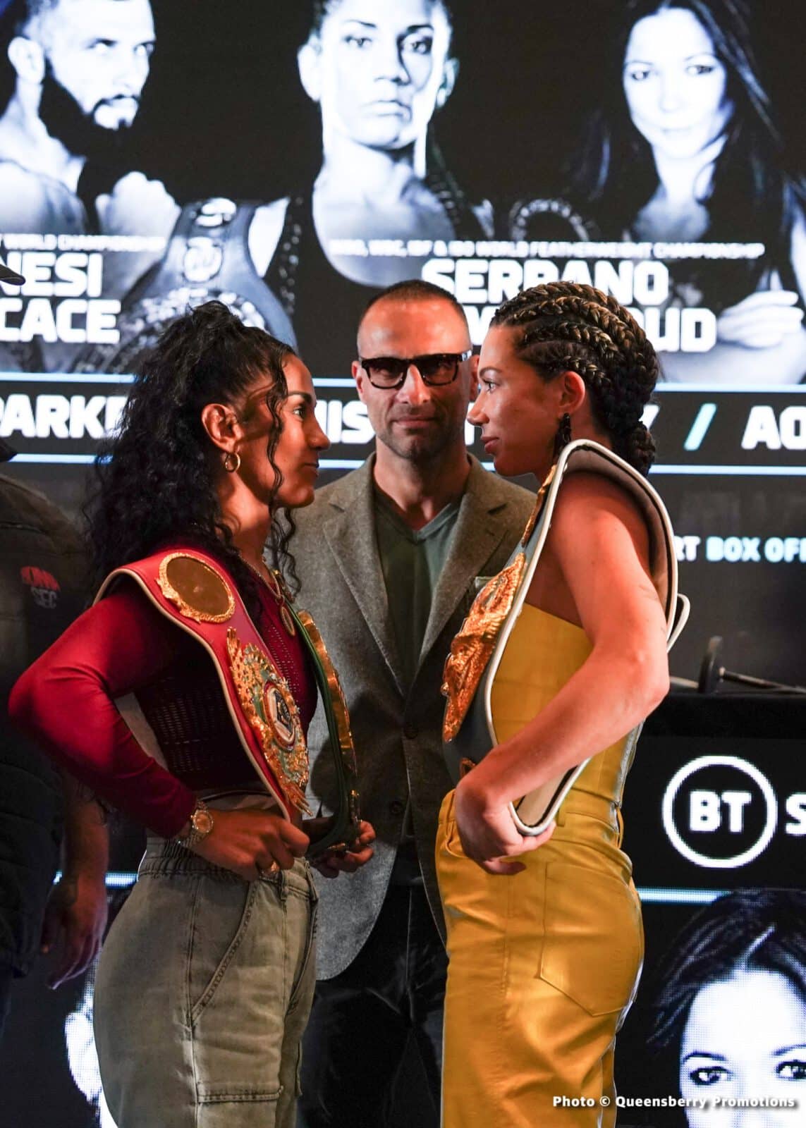 Joseph Parker - Joe Joyce, Serrano - Mahfoud Weigh In Results