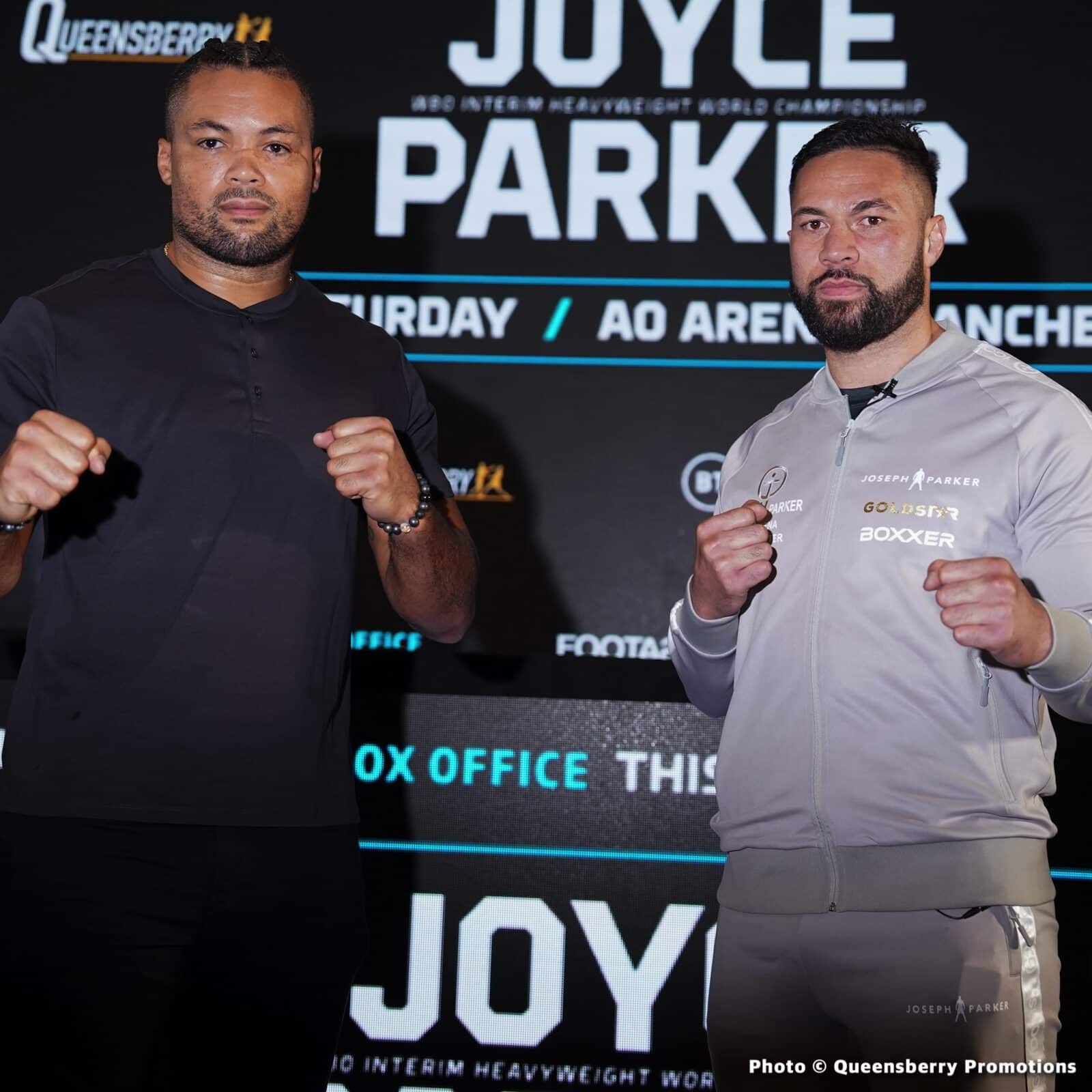 Joseph Parker - Joe Joyce, Serrano - Mahfoud Weigh In Results