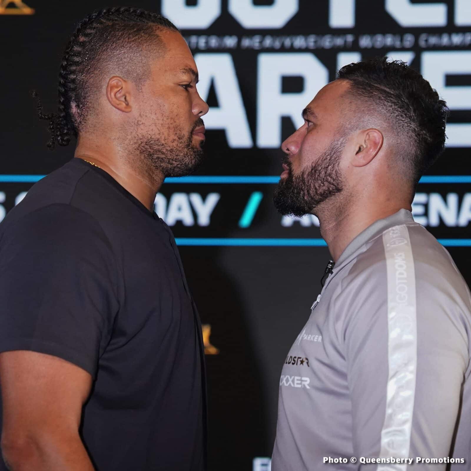 Joseph Parker - Joe Joyce, Serrano - Mahfoud Weigh In Results