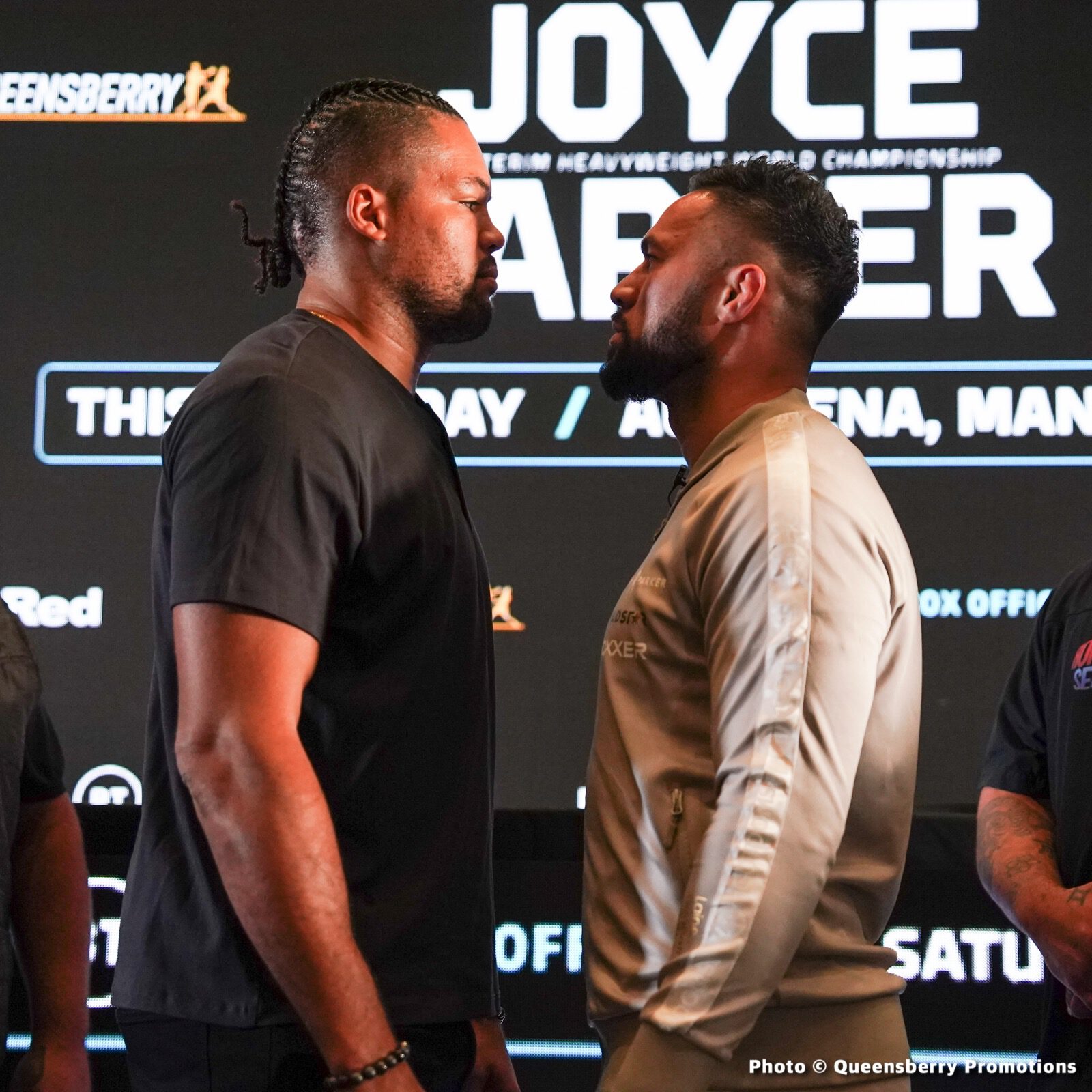 Joseph Parker - Joe Joyce, Serrano - Mahfoud Weigh In Results
