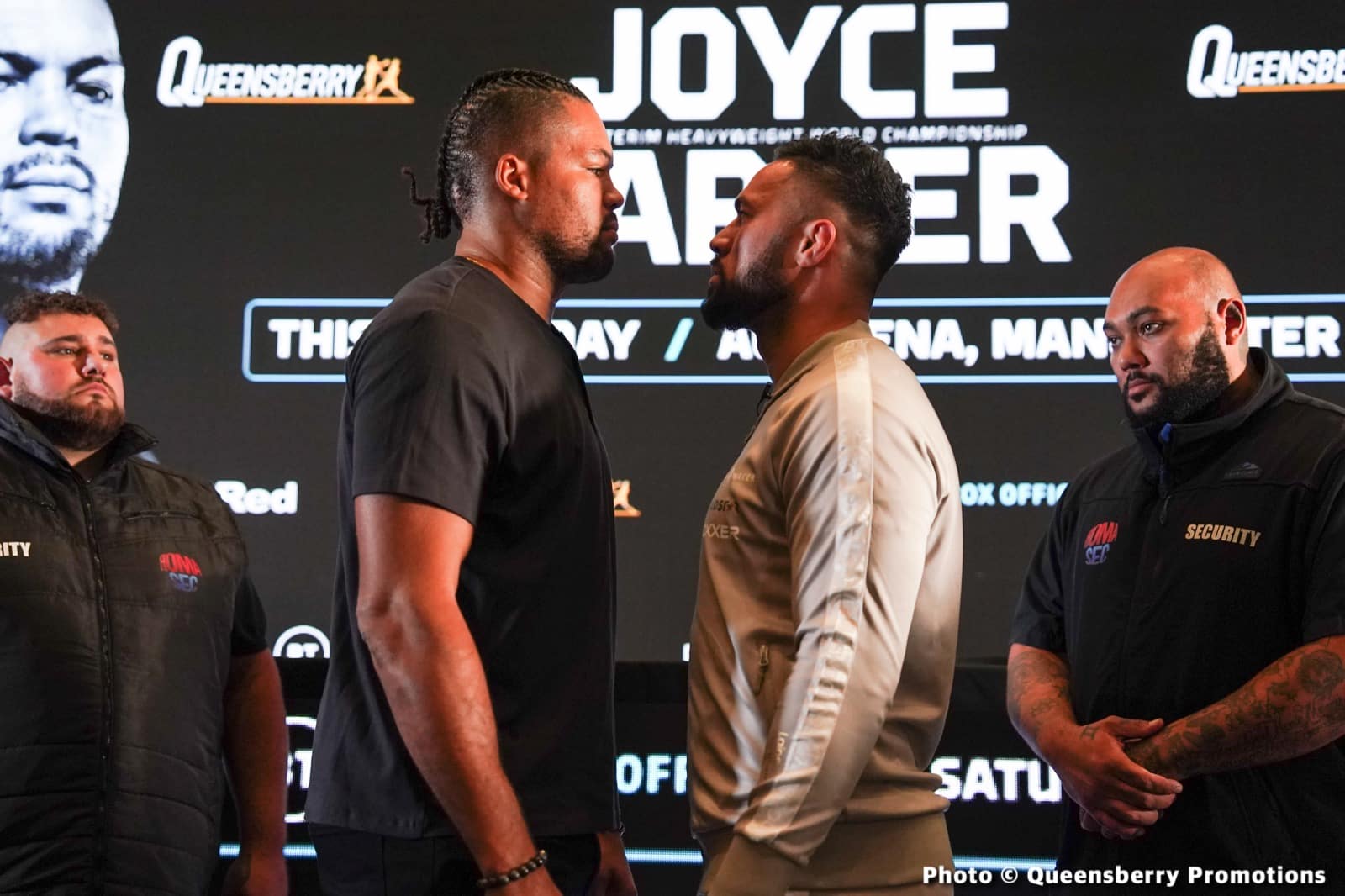 Joseph Parker - Joe Joyce, Serrano - Mahfoud Weigh In Results
