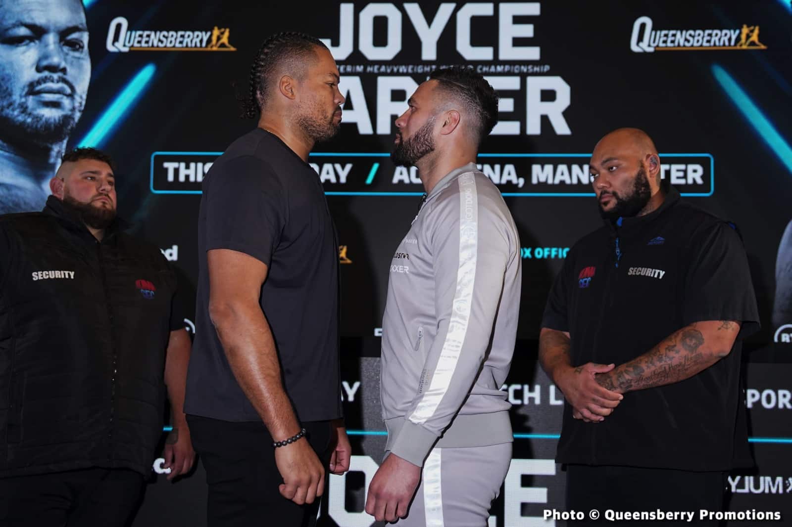 Joseph Parker - Joe Joyce, Serrano - Mahfoud Weigh In Results