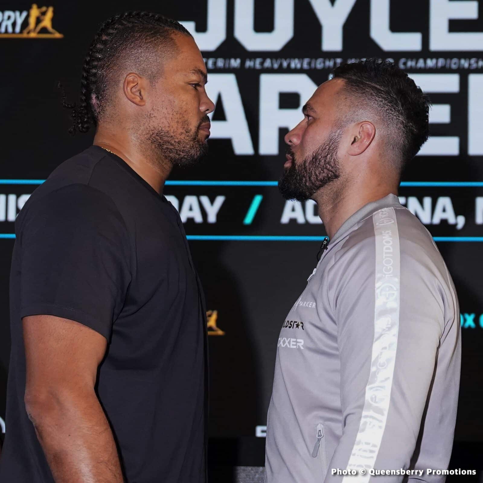 Joseph Parker - Joe Joyce, Serrano - Mahfoud Weigh In Results