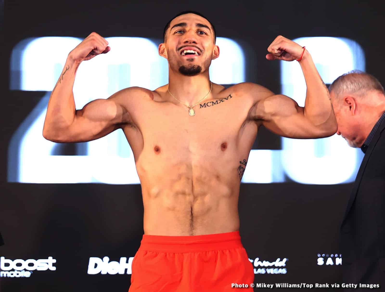 Boxing photo: Pedro Campa, Teofimo Lopez Jr, Xander Zayas image ESPN Weights: Teofimo Lopez vs. Pedro Campa
