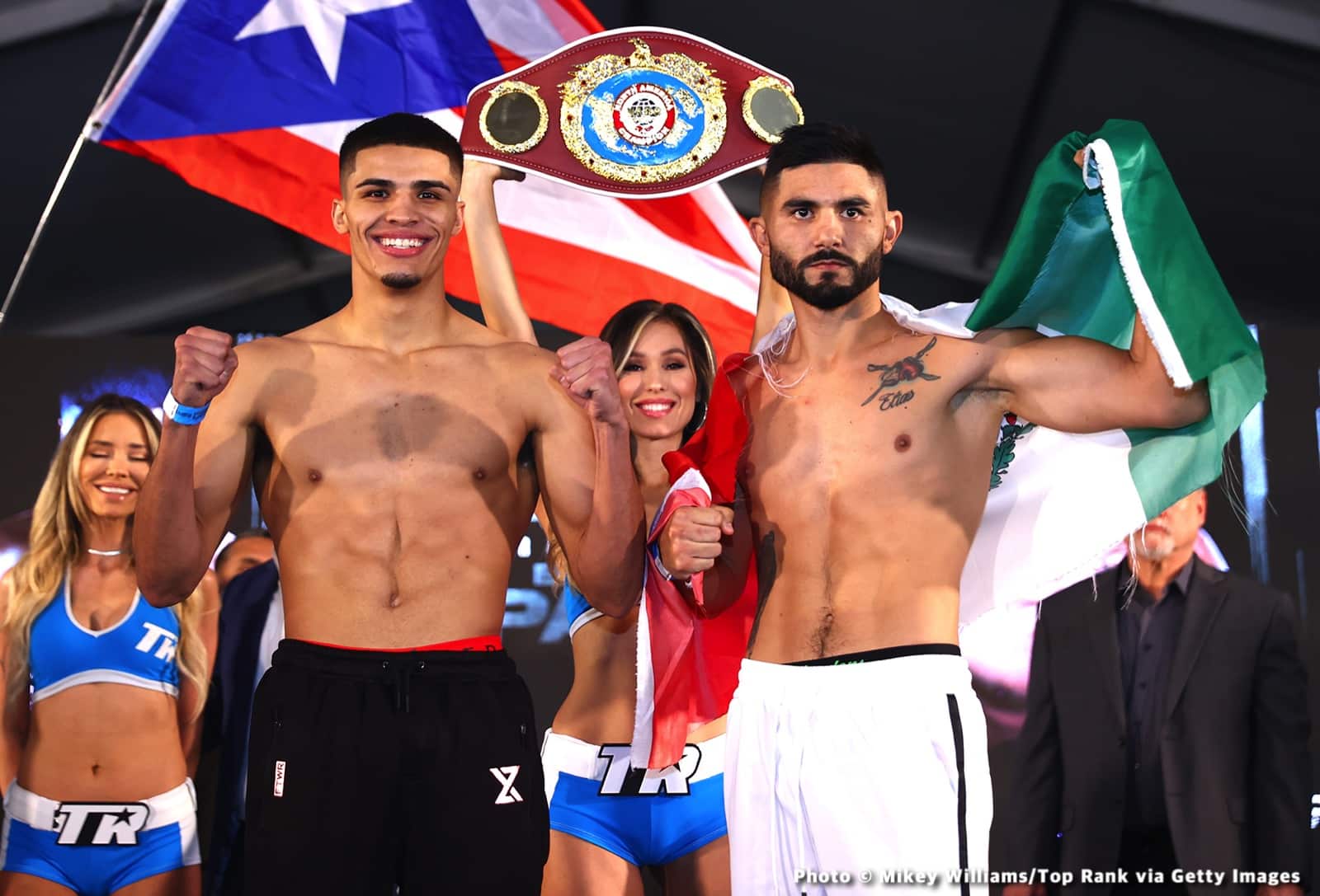 Boxing photo: Pedro Campa, Teofimo Lopez Jr, Xander Zayas image ESPN Weights: Teofimo Lopez vs. Pedro Campa