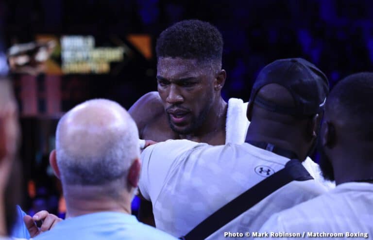 Anthony Joshua Apologises For Post-Fight Meltdown: “I Let Myself Down”