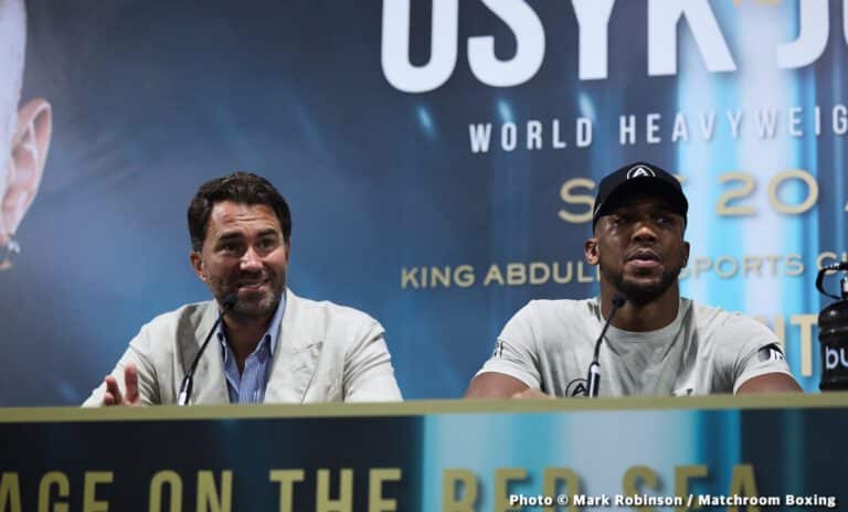 Anthony Joshua says Tyson Fury fight will happen