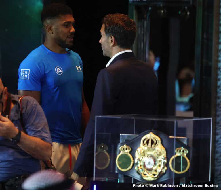 Hearn Says He Has Once Again Reached Out To Finkel Regarding A Joshua-Wilder Fight