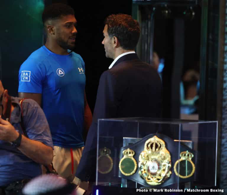 There's No Shortage Of Fighters Offering To Step In To Fight Anthony Joshua