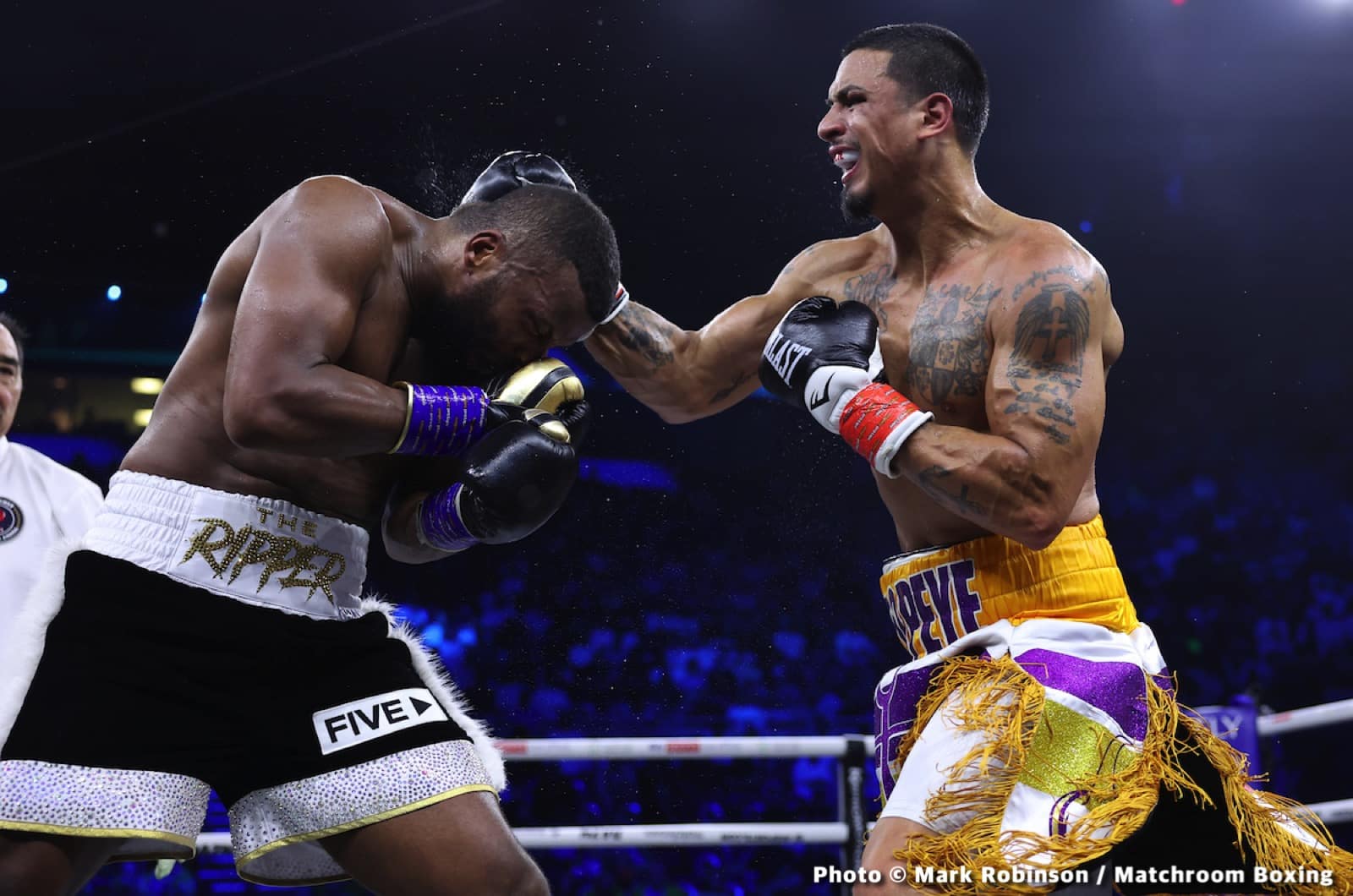 Oleksandr Usyk - Anthony Joshua - Live action results