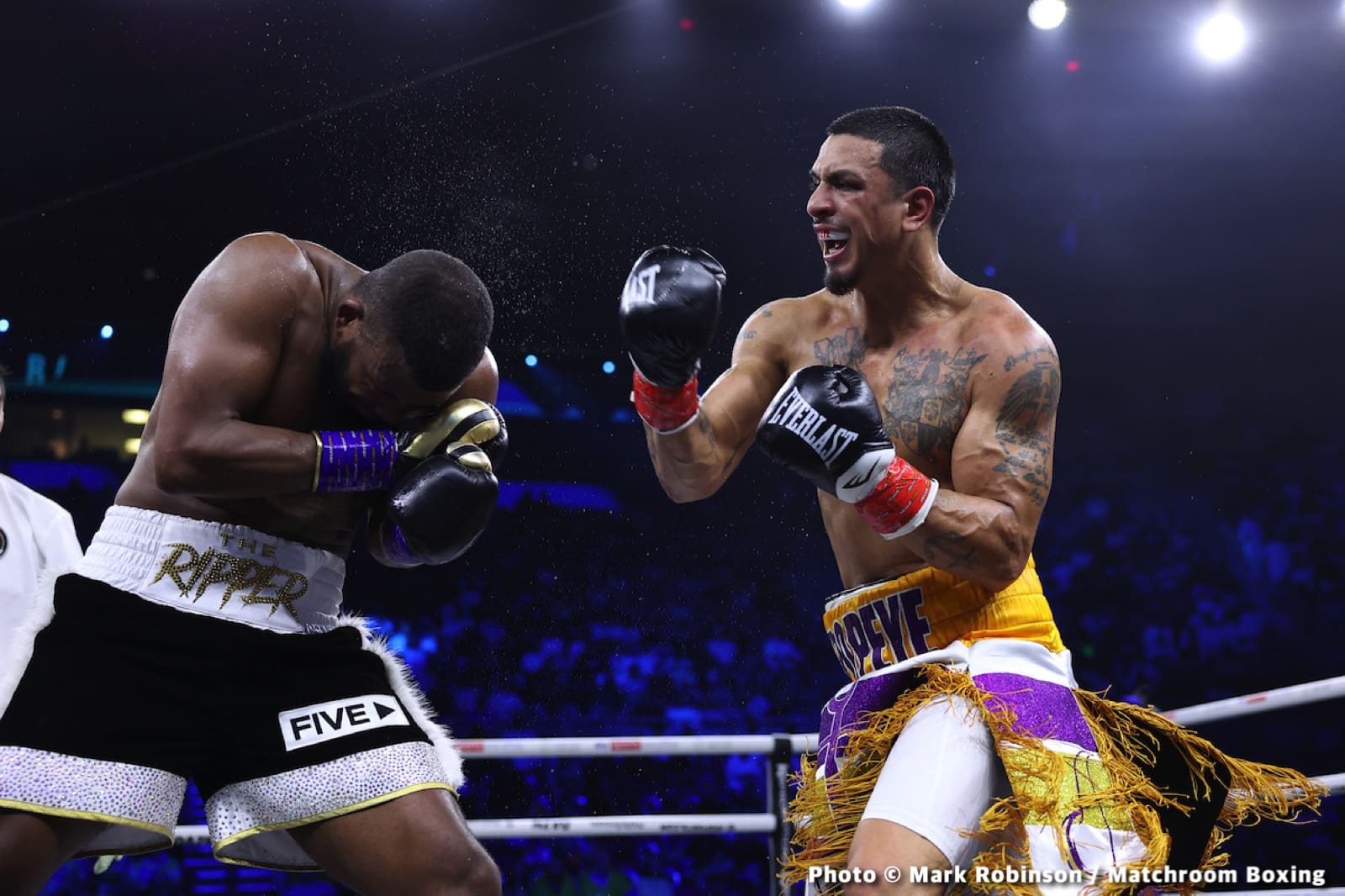 Oleksandr Usyk - Anthony Joshua - Live action results