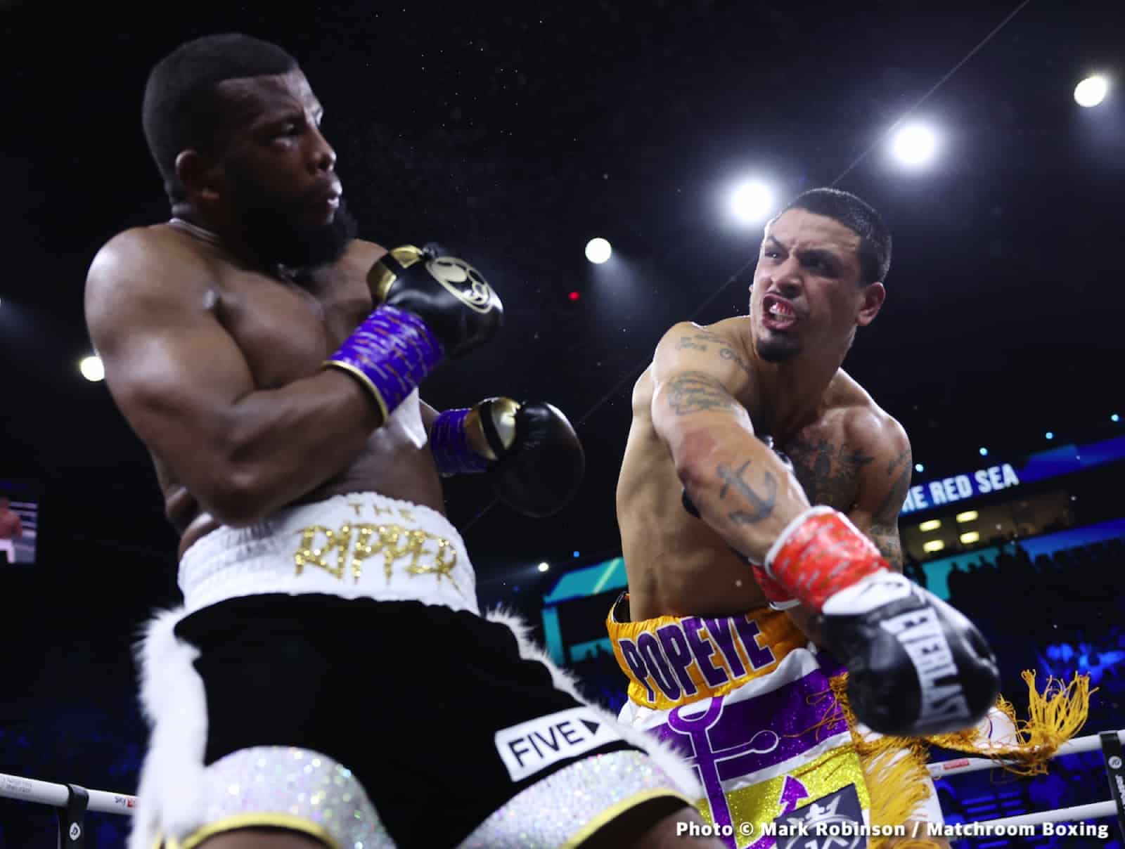 Oleksandr Usyk - Anthony Joshua - Live action results