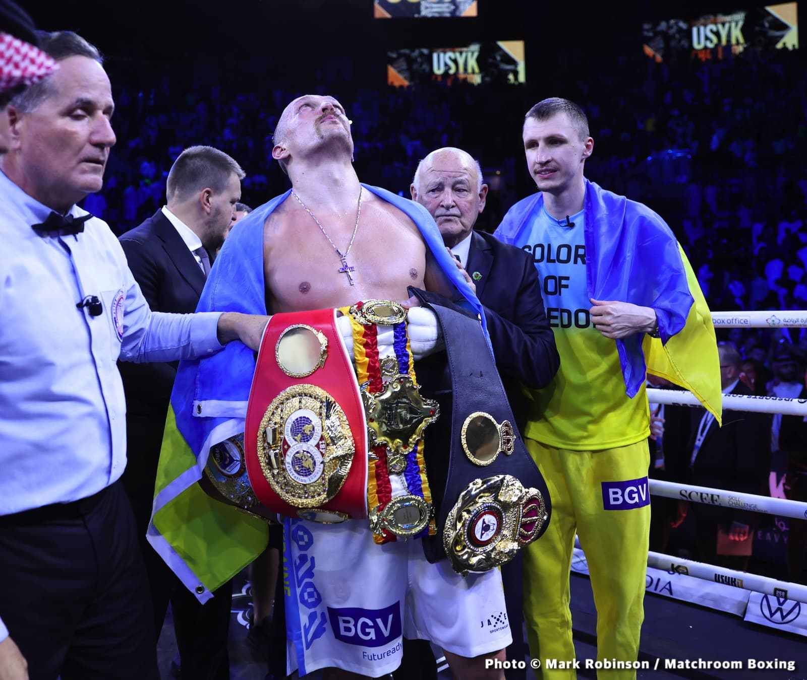 Alexander Usyk, Tyson Fury boxing image / photo