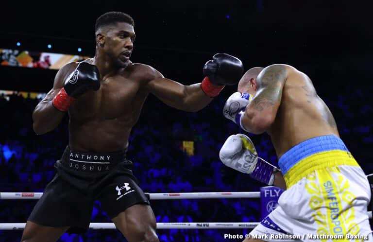Anthony Joshua: “I'm A Contender, I Have Nothing To Protect”