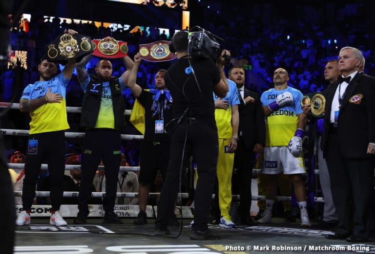 Team Usyk On Fury Fight: “Should Happen No Later Than March 4. Any Place In The Universe!”