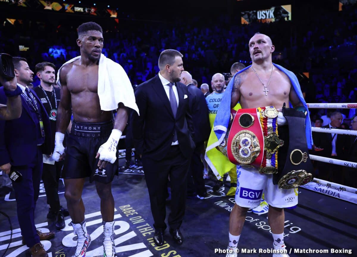 Ring Magazine New Heavyweight Top10 “Retired” Tyson Fury Unranked