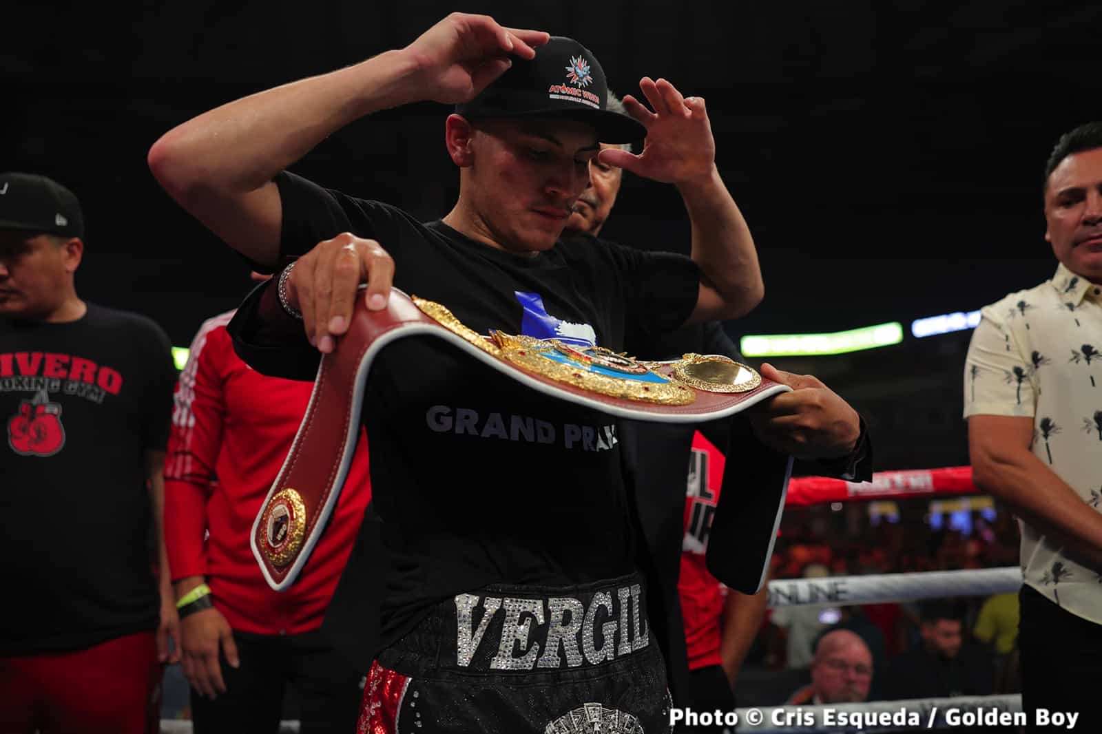 Photos: Vergil Ortiz Jr TKOs MIchael McKinson