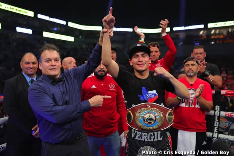 Vergil Ortiz Jr - Eimantas Stanionis WBA “Regular” Welterweight Title Fight Has New Date Of April 29