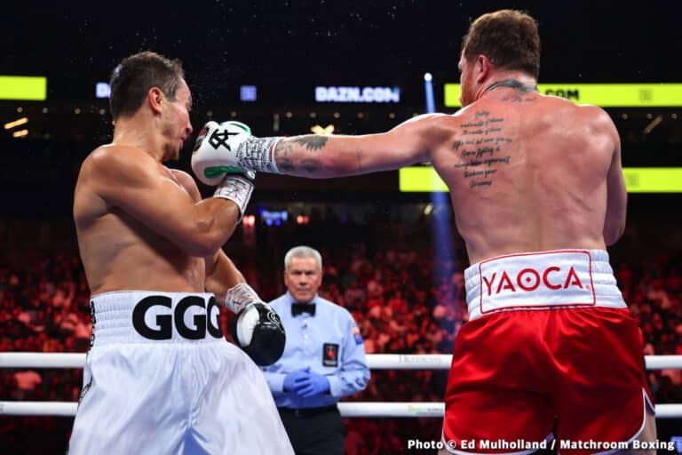 Oscar Valdez says Golovkin "was trying to survive" against Canelo