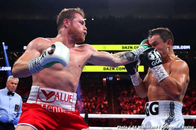 Canelo sees fighting Ryder in London as an “interesting and very big fight”